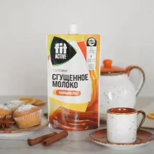 Fit Active Топинг Сгущёное молоко со вкусом Карамели 200 гр.