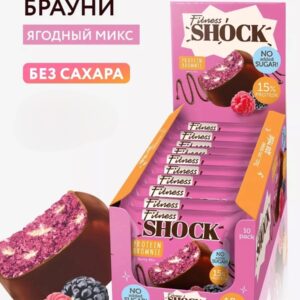 FitnesShock Brownie Shocks Лесные Ягоды 50гр