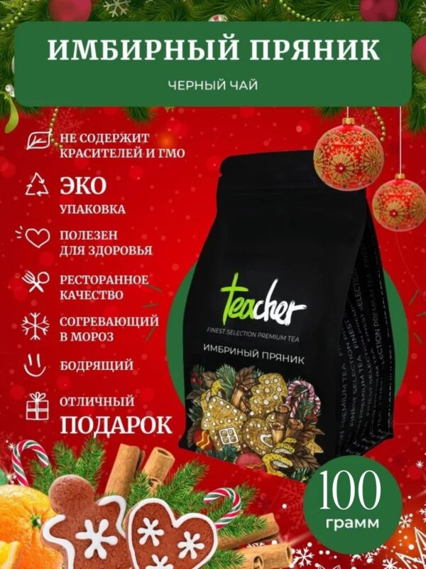TEACHER Имбирный пряник 100 гр.
