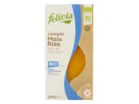 Felicia Лазанья из кукурузно-рисовой муки без глютена БИО 250гр.