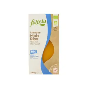 Felicia Лазанья из кукурузно-рисовой муки без глютена БИО 250гр.