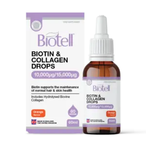 Biotell Биотин и Коллаген с апельсиновым вкусом 60мл.