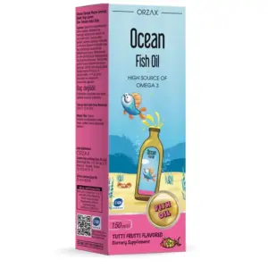 ORZAX OCEAN Fish Oil Syrop Tutti Frutti 150 мл.