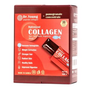 Гидролизованный коллаген + гранатовый концентрат Dr.Young (20гр *30шт) на заказ