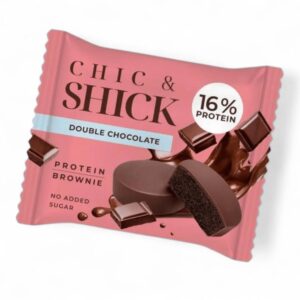 Chic & Shick Печенье глазированное Брауни двойной шоколад 50 гр.