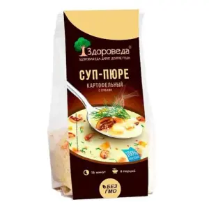 Суп-пюре картофельный с грибами "Здороведа",110 гр.