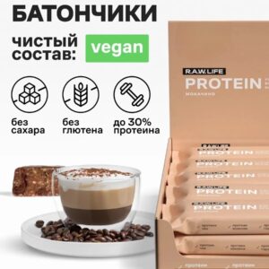 R.A.W. LIFE Протеиновый Мокачино 43гр