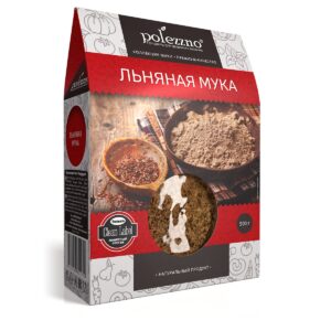 Polezzno мука льняная, 500 гр