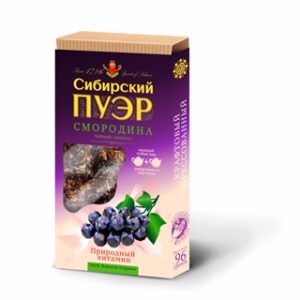 ИД Чайный напиток "Сибирский пуэр" смородина плитка 96гр.
