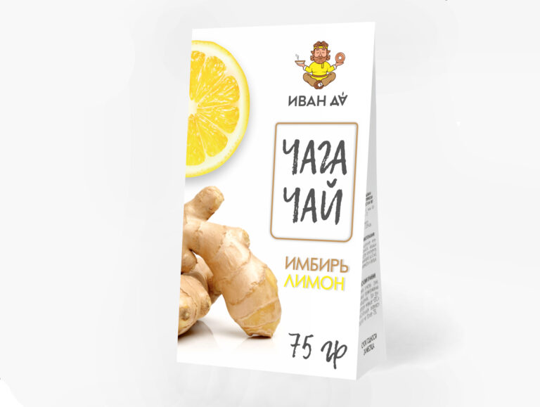 ИД Чайный напиток «Чага Чай» с имбирём и лимоном 100 гр.