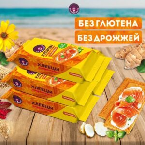 DR.AMARANTH Хлебцы амарантовые с топинамбуром 60 гр.