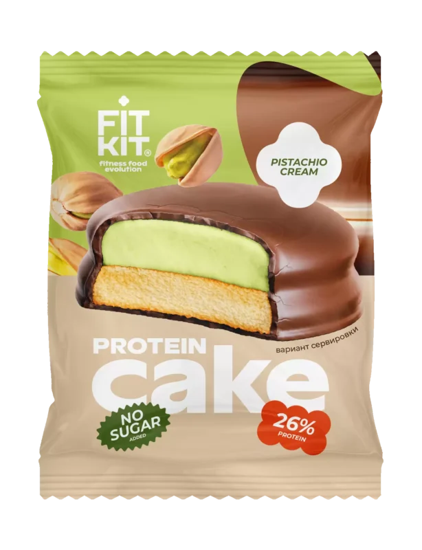 Fit Kit Protein Cake 50гр Фисташковый Крем
