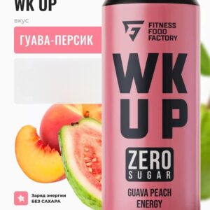 WK UP Напиток тонизирующий "Гуава-Персик" 450 мл.