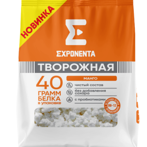 Продукт творожный EXPONENTA со вкусом "Манго"