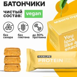 R.A.W. LIFE Протеиновый Манго пудинг 43 гр.