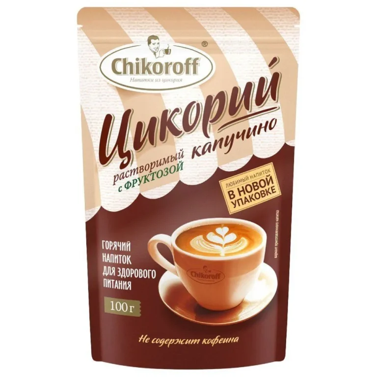 Chikoroff Цикорий «Капучино» с фруктозой д/п 100гр