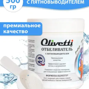 Olivetti Экологичный отбеливатель-пятновыводитель с морскими минералами 500 гр.