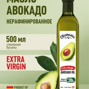 Oliomania Масло авокадо Extra Virgin 100% ст/б 500 мл.