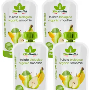 BIOITALIA Смузи из груши и банана 120 гр.