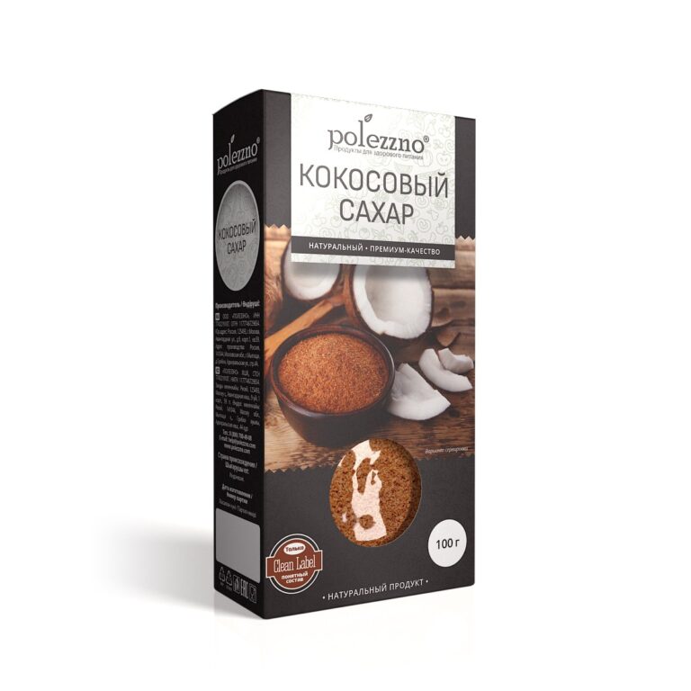 Polezzno Кокосовый сахар 100г.