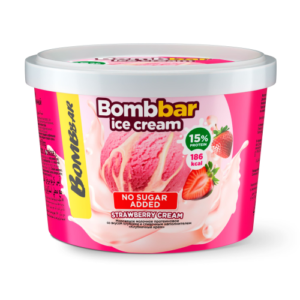 BOMBBAR Мороженое семейное "Клубничный крем" 150 гр