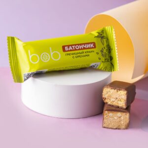 BOB Баточник "Гречишный кранч с орехами" 45 гр.