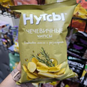 DS Чипсы чечевичные НУТСЫ с оливковым маслом и розмарином 50 гр