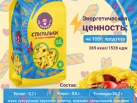 DR.AMARANTH Макароны спиральки 250гр.