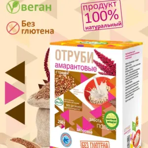 Отруби амарантовые "Di&Di" с гречей 250гр.