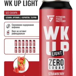 WK UP Напиток тонизирующий "Клубничный мохито" 450 мл.