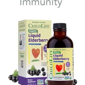 CHILD LIFE Organic Liquid Elderberry 118 ml.