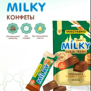 Milky Молочный шоколад с фундуком и хрустящим тестом 130 гр