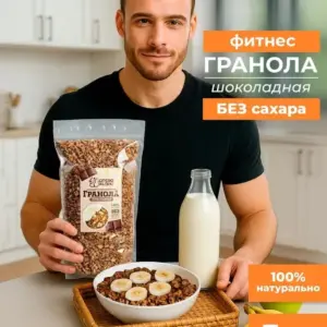 Древо Жизни ГРАНОЛА с шоколадом и бананом 1000гр.