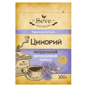 SEVE Цикорий растворимый порошок натуральный 100 гр