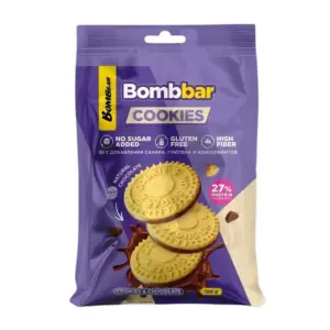Bombbar Печенье глазированное сливочное 100гр