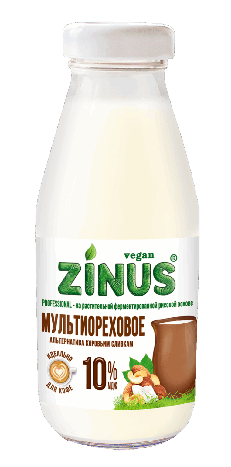 ZINUS — ореховые сливки 300 мл.