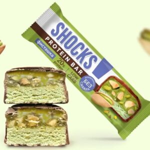 FitnesSHOCK батончик Shocks 50гр Фисташка