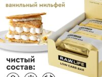 R.A.W. LIFE Low carb Ванильный мильфей 35 гр.