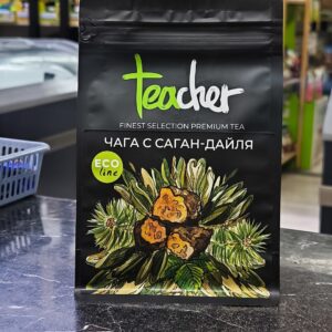 TEACHER Чай Чага с саган дайля 100 гр.