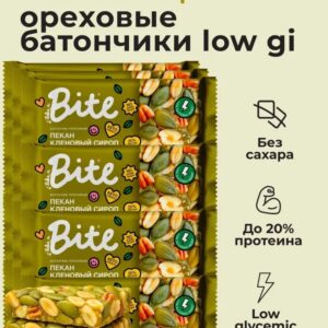 Bite Козинаки ореховые "Пекан-Кленовый сироп" 30 гр.