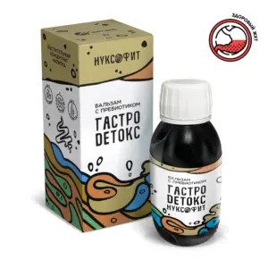 Нуксофит Бальзам "Гастро Детокс" 100 мл.