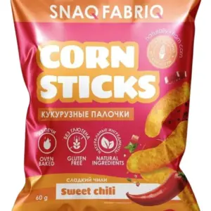 SNAQ FABRIC Кукурузные палочки "Сладкий чили" 60гр.