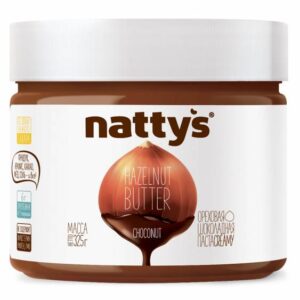 NATTYS Choconut Паста ореховая с какао и мёдом 325 гр.
