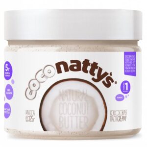 NATTYS Coconattys Natural Паста кокосовая без мёда 325 гр.