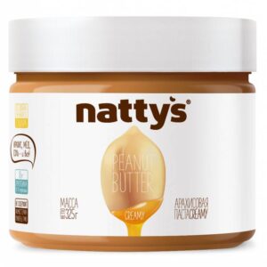 NATTYS Crispy Cookies Паста арахисовая с мёдом 325 гр.