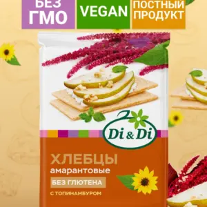 Хлебцы амарантовые "Di&Di" с топинамбуром 100гр