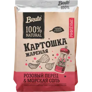 Bruto Kraft Чипсы "Перец розовый" 60 гр.