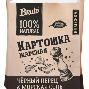 Bruto Kraft Чипсы "Чёрный перец" 60 гр.