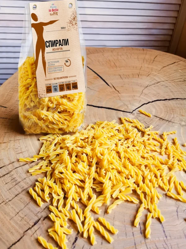 Pasta la Bella for Fit Спиральки из нута без глютена 300 гр.