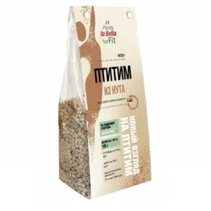 Pasta la Bella for Fit Птитим из нута 400гр.